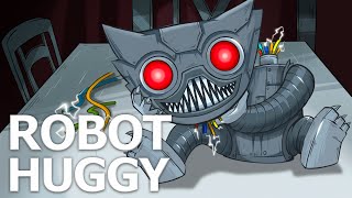 ROBOT Huggy Wuggy - SAD STORY - POPPY PLAYTIME PROJECT ANIMATION
