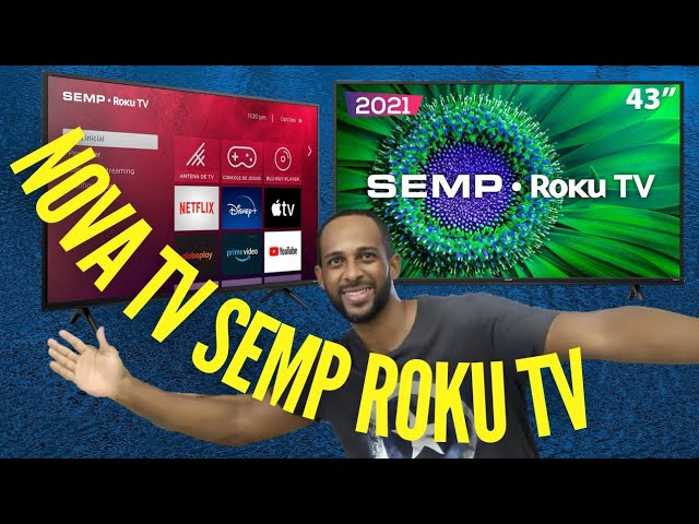 Nova SEMP Roku TV chega ao Brasil