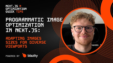 Adapting Images Sizes for Diverse Viewports in Next.js | Next.js Optimization Tips #8