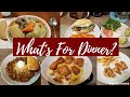 WHAT'S FOR DINNER? | EASY FAMILY DINNER IDEAS | Crystal Evans