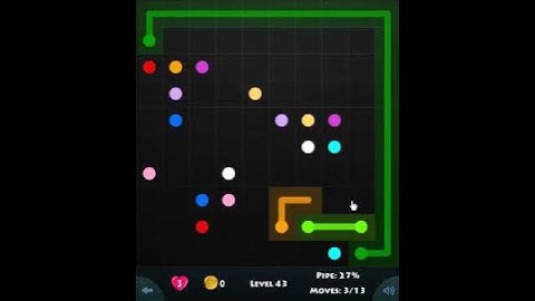 10 × 10 MANIA LEVEL 43 - FLOW GAME ON FACEBOOK Connect the dots