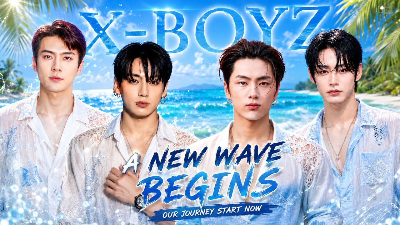 X-BOYZ 'BEYOND THE WAVES' Lyric Video (Original Song) - YouTube