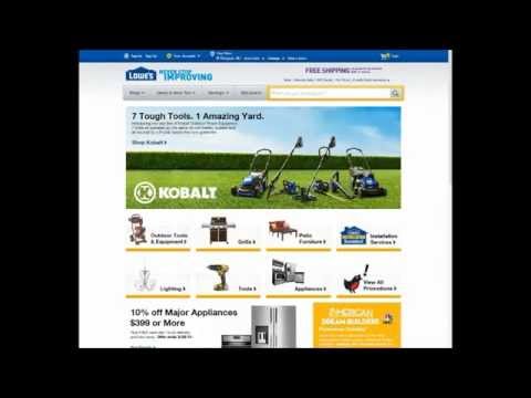 How To Apply Lowes Coupon Promo Code 10% off