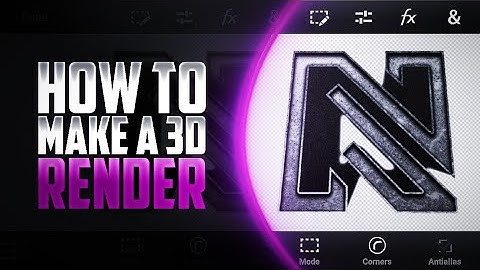 How To Make An 3D Render On Android