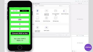 Build a Color Converter App for iOS | Learn to build mobile apps screenshot 3