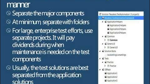 ALM Series: Best Practices for Coded UI Tests in Visual Studio 2012