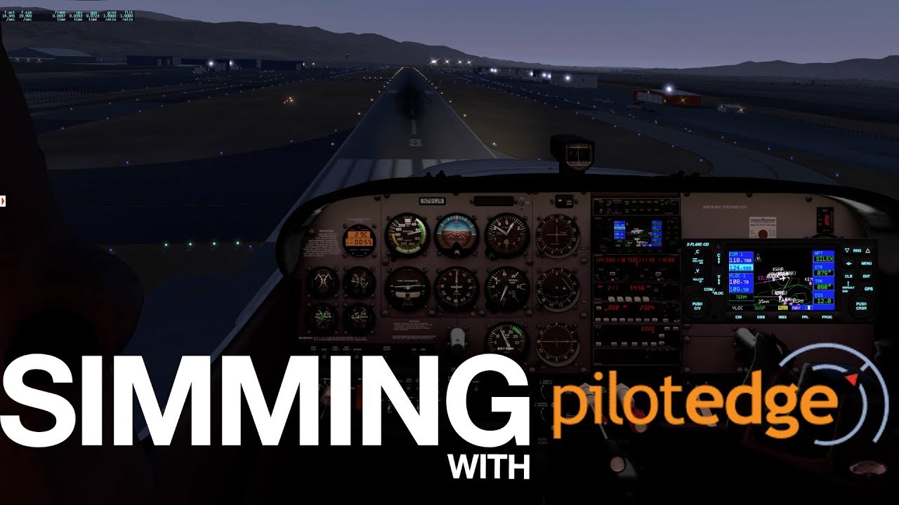 Online Simulation with X-Plane and PilotEdge - YouTube