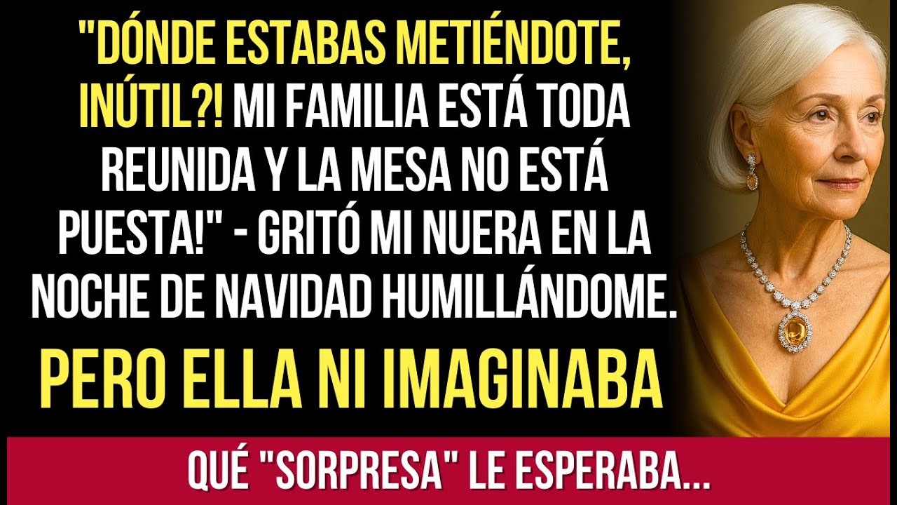 Dónde Estuviste? Mi Familia Está Aquí Y La Cena No Está Lista
