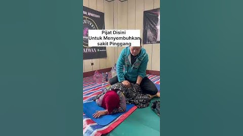 pijat disini untuk menyembuhkan sakit pinggang #massage #pijat #sakitpinggang #video #shorts