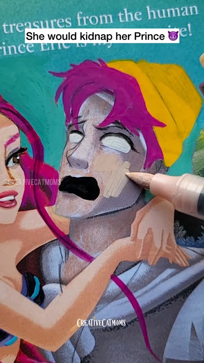 Mira KIDNAPPED Abby!🤫 #shorts #art #kpopdemonhunters