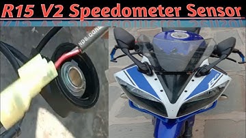 How to change Yamaha R15 speedometer sensor,|| R15 स्पीडोमीटर सेंसर घर में कैसे चेज करे