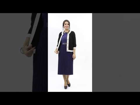 Черный кардиган с
