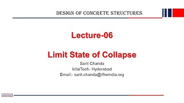 Design of Concrete Structures | Lecture 6 | Sarit Chanda