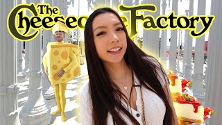 Everything's Extra Cheesy in America - Cheesecake Factory & Flying to San Francisco!!