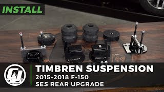 20152019 F150 Install: Timbren Rear SES Suspension Upgrade