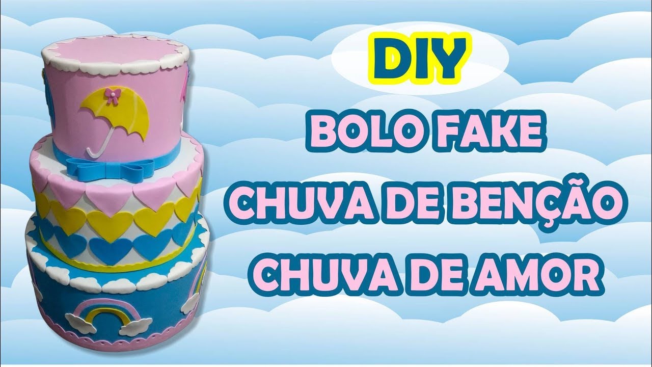 Bolo Fake Maquiagem- Eva