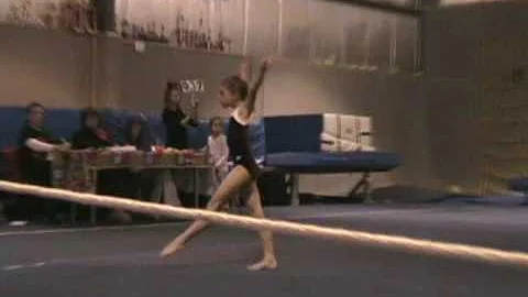 Renee Lewandowski Salto gymnastics meet 10/25/08
