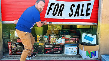 I Bought a Storage Unit FILLED WITH VIDEO GAMES