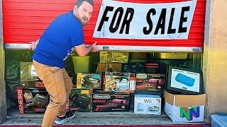 I Bought a Storage Unit FILLED WITH VIDEO GAMES screenshot 2