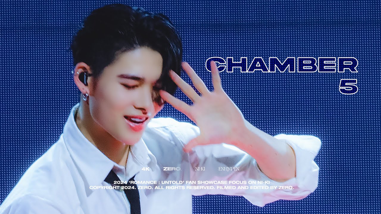 [4K] 240712 CHAMBER 5 - ENHYPEN NI-KI FOCUS/엔하이픈 니키 직캠(fan cam)