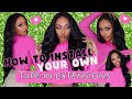 HOW TO INSTALL TAPE IN HAIR EXTENSIONS ON YOURSELF | FULL TUTORIAL !