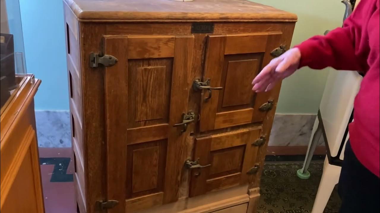 Antique Refrigerator Late 1800s YouTube