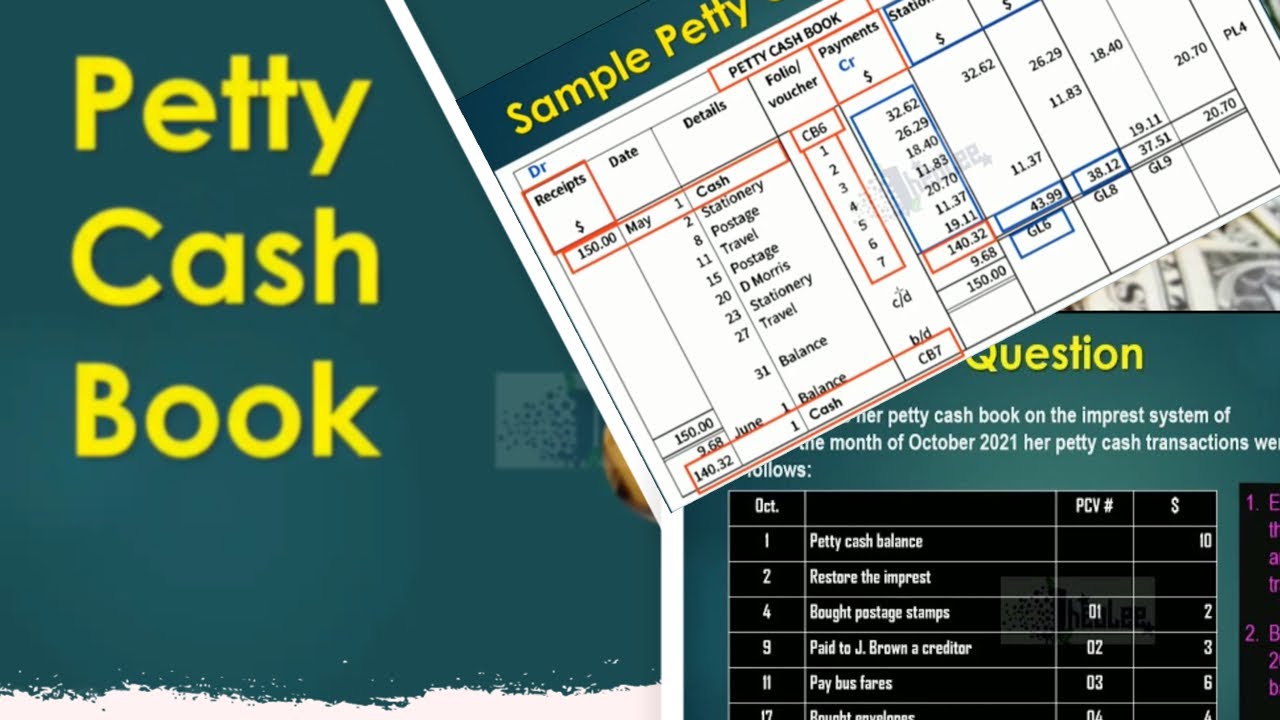 Petty Cash Book | Interpreting a Petty Cash Book | Preparing a Petty Cash  Book