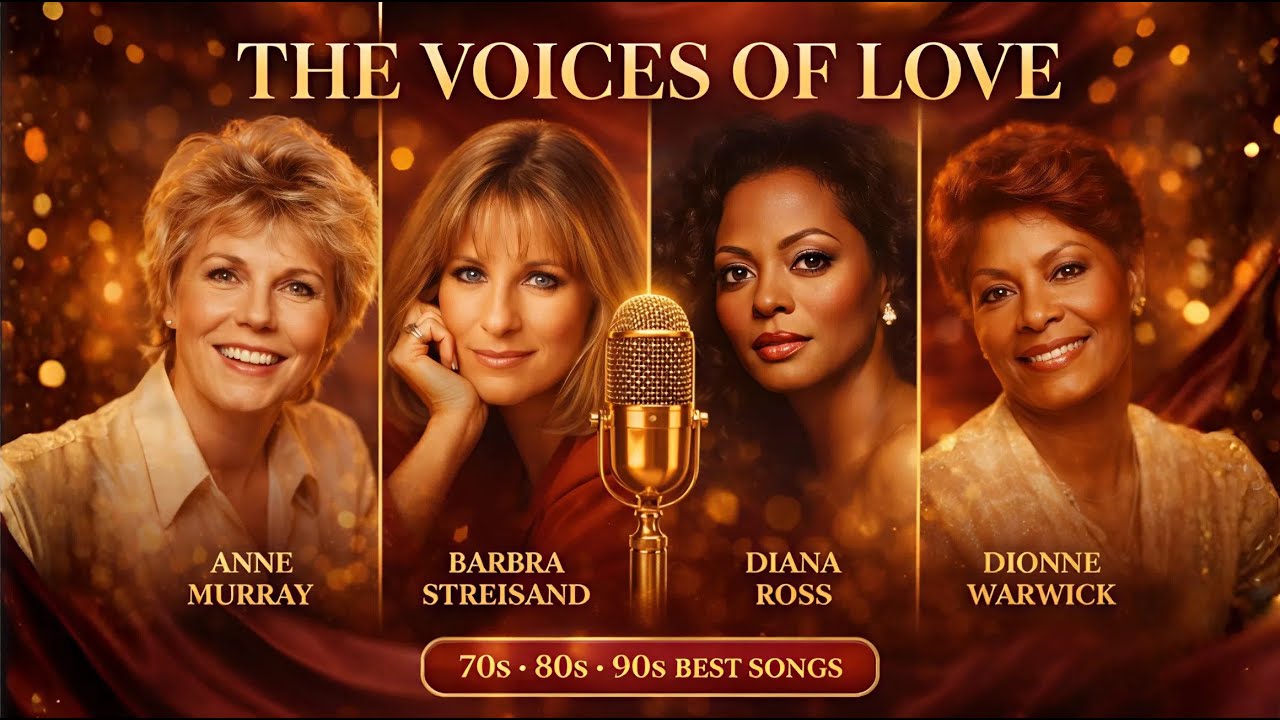 The Voices of Love: Anne Murray, Barbra Streisand, Diana Ross, Dionne Warwick [Best Songs 2025]