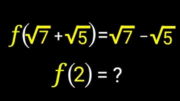 Functional Equation | f(2)=?