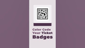 NEW in Odoo 17: 🟣 Color picker + QR codes for Events tickets