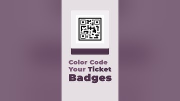 NEW in Odoo 17: 🟣 Color picker + QR codes for Events tickets