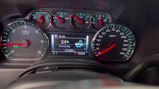 2016 Chevy Tahoe Oil Life Percentage Reset