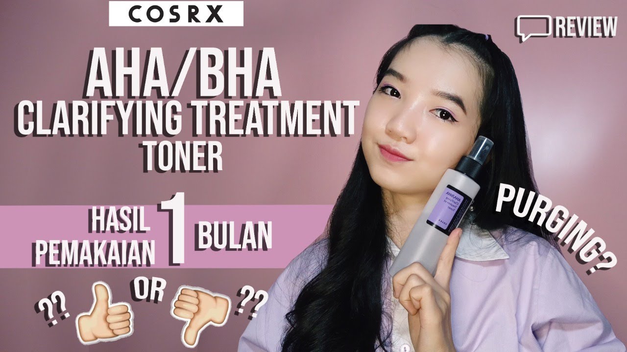 COSRX AHA/BHA Clarifying Treatment Toner REVIEW Exfoliating Toner