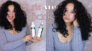 TRYING OUT FLORA &amp; CURL + HONEST REVIEW