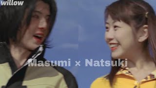 Masumi × Natsuki (Bouken Black × Bouken Yellow 🖤💛) All moment in Boukenger