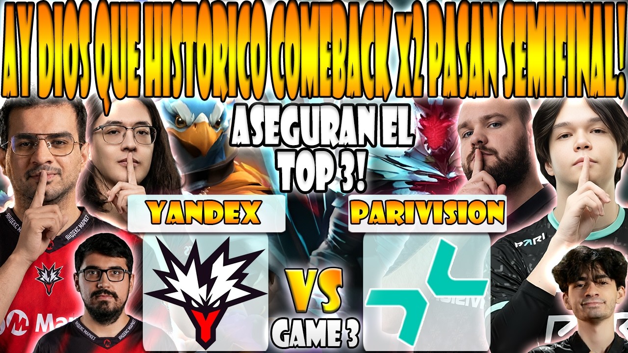 PARIVISION vs YANDEX BO3[GAME 3] SATANIC, NOONE, 9CLASS vs ATF, WATSON, SAKSA-BLAST SLAM VIII-DOTA 2
