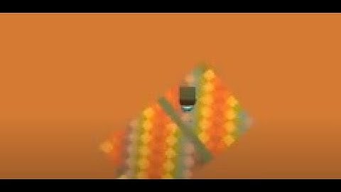 Will I survive falling from the high with Counting cube on Kogama??