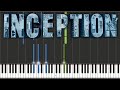 Hans Zimmer - Dream Is Collapsing | Piano Tutorial