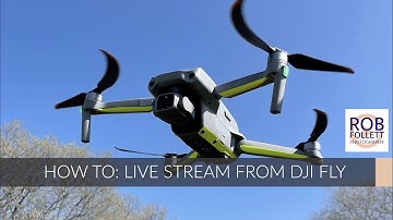 HOW TO - Live Stream from DJI Fly App to YouTube on DJI Mavic Mini, Mini 2,Air 2 and Air 2S drones