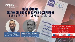 Guía Técnica - Gestión del riesgo en espacios confinados