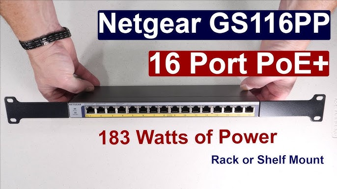 NETGEAR 16-Port GbE Unmanaged PoE Switch - with 16 x PoE+ @ 183W,  Desktop/Rackmount – Kaira India