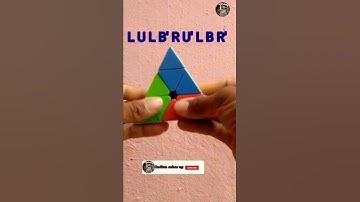 pyraminx checker board pattern in hindi: #indiancuberup #youtubeshorts #shorts