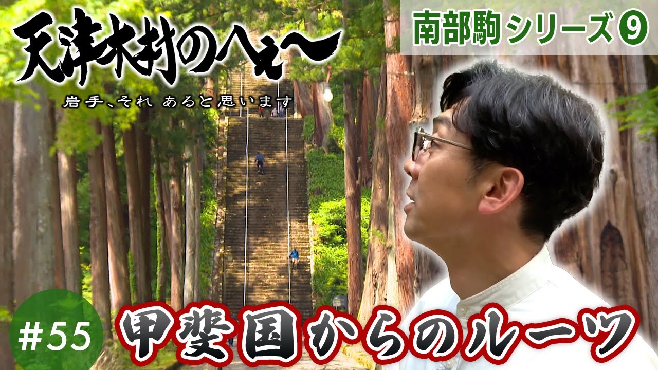 【天津木村のへぇ～ 第55回  甲斐国からのルーツ  南部駒シリーズ⑨】#天津木村 #IAT #岩手 #gogoいわて #南部馬