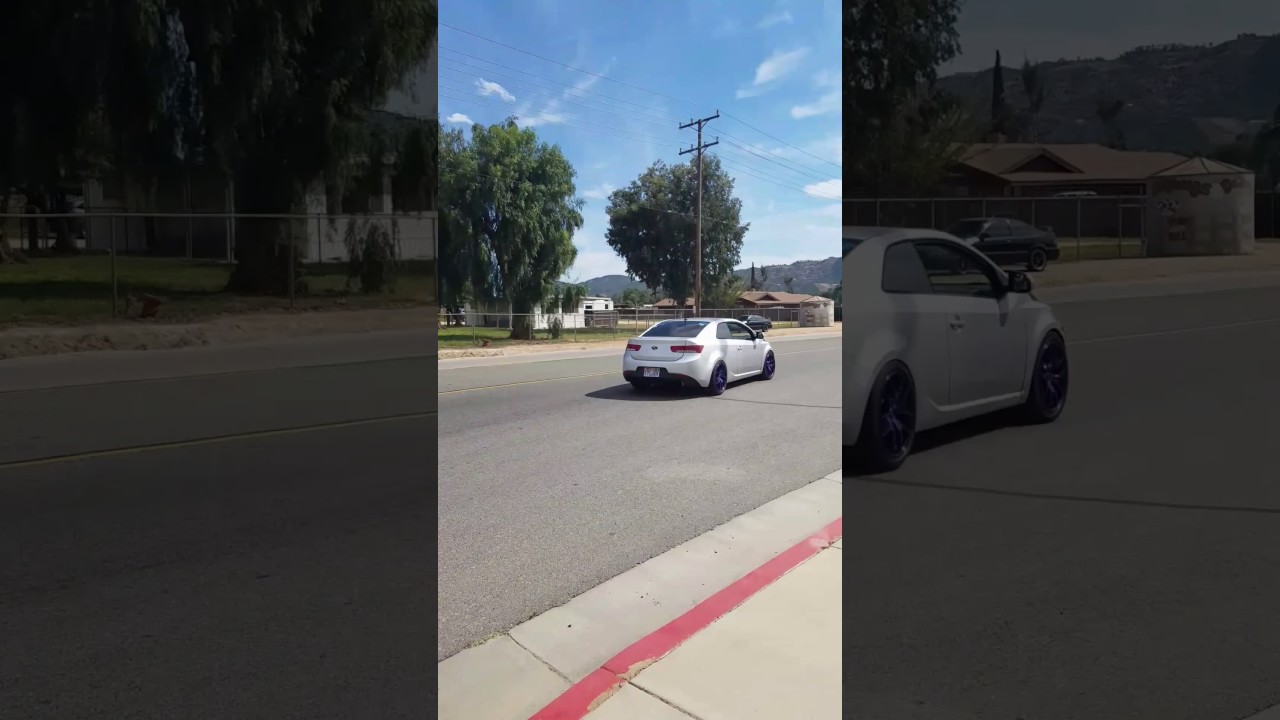 Straight Piped Turbo 1st Gen KIA Forte Koup