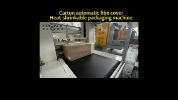 Carton heat shrink packaging machine, 15-20 PCs/min🛩️#Packaging Machinery#factory