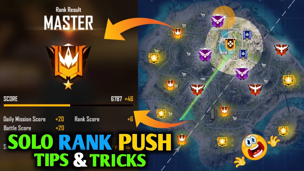 Solo Rank Push Tips And Tricks | How To Push Grandmaster In Free Fire ...