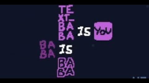 Baba Is You - Metatatext (by Batata): part 2 - Underwater Temple