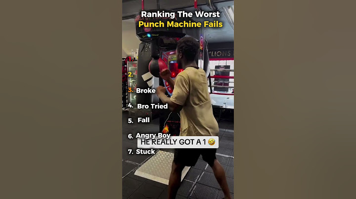Funniest Punch Machine Arcade Fails