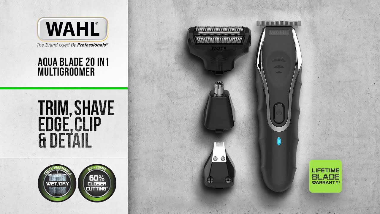 wahl aqua blade multi groomer