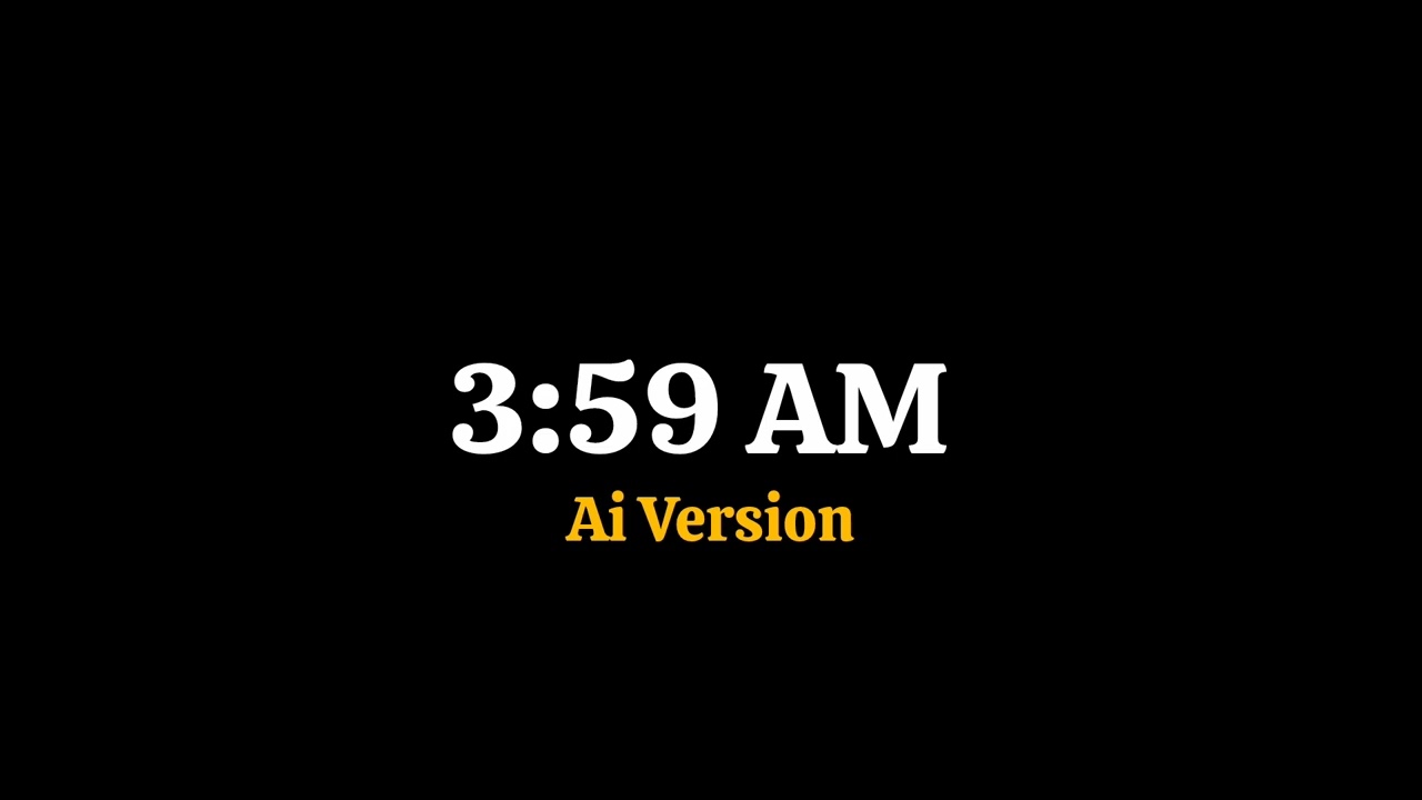 3:59 Am ©(Ai Version) #song #music #viral #trending #ai 